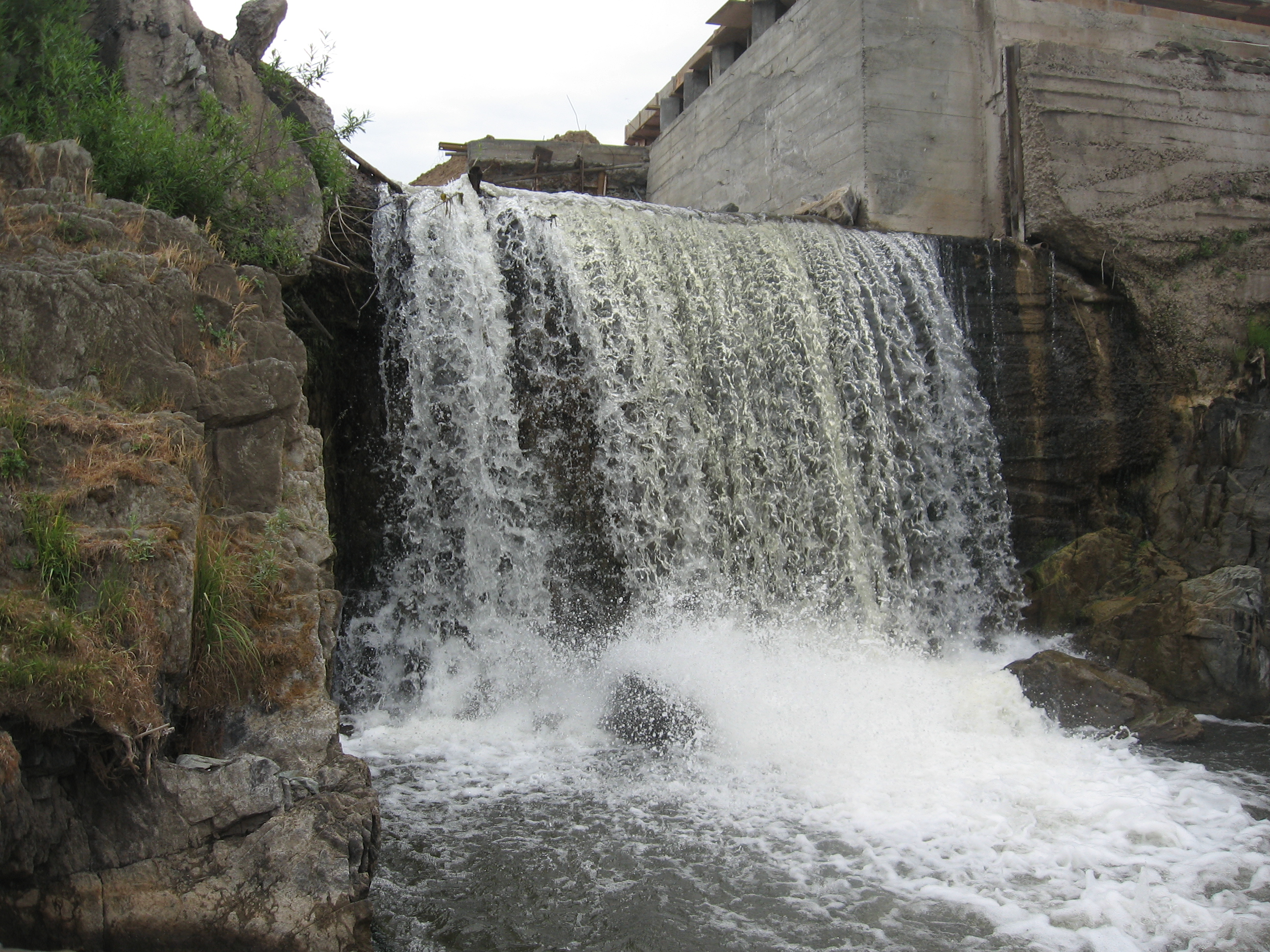 Водопад в Тогучинском районе